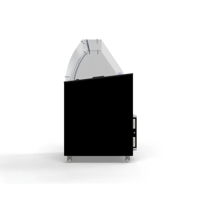 Vitrine à Glace Professionnelle Java 8 x 5 L Noire - Combisteel