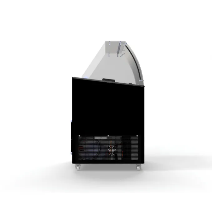 Vitrine à Glace Professionnelle Java 8 x 5 L Noire - Combisteel