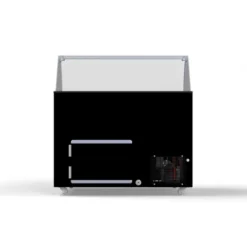 Vitrine à Glace Professionnelle Java 8 x 5 L Noire - Combisteel