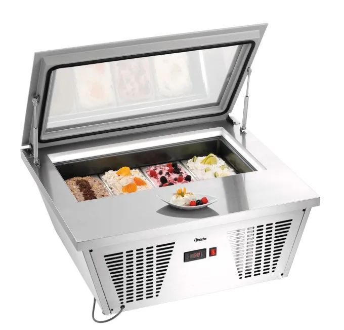 Vitrine à Glaces - 4 Bacs de 6,5 Litres - Bartscher
