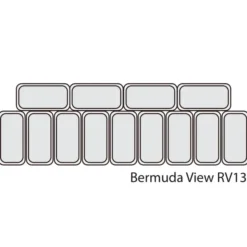 Vitrine à Glace Ventilée BERMUDA RV13 - 395L - Tefcold