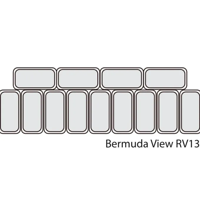 Vitrine à Glace Ventilée BERMUDA RV13 - 395L - Tefcold