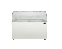 Vitrine à Glace 6 x 5 L Corsica Blanche - Combisteel