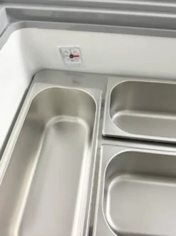 Vitrine à Glace 6 x 5 L Corsica Blanche - Combisteel