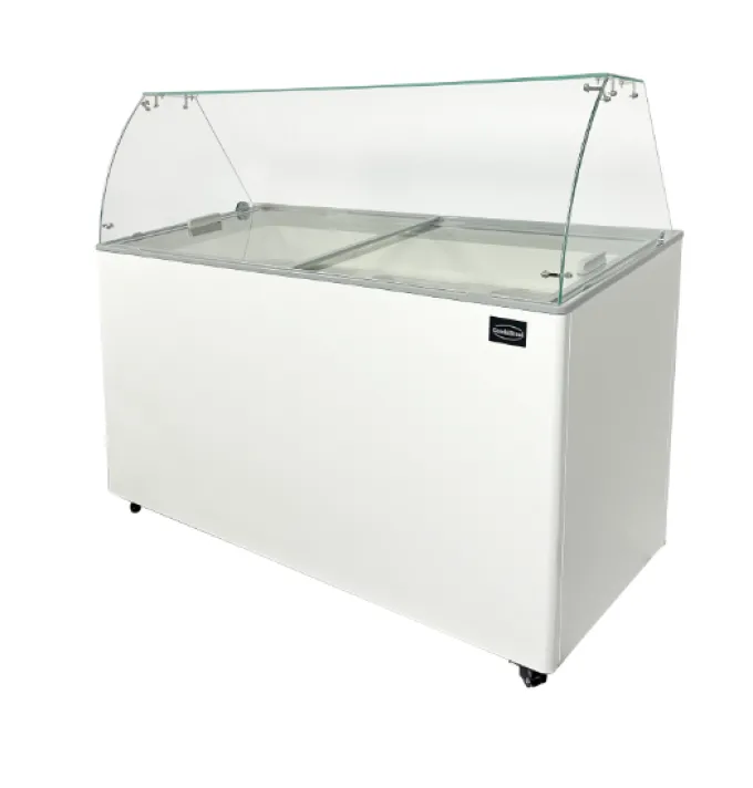 Vitrine à Glace 6 x 5 L Corsica Blanche - Combisteel