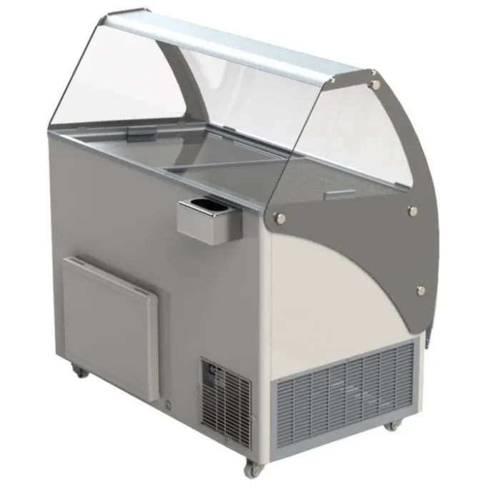 Vitrine à Glace 10 x 5 L Curacao - Combisteel