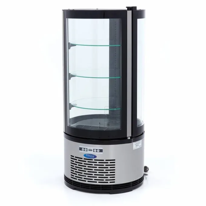 Vitrine à Gâteaux - 100 L - 48 cm - Ronde - Maxima