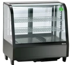 Vitrine Horizontale Réfrigérée à Poser - 100 litres Noire - DeliCool I - Bartscher