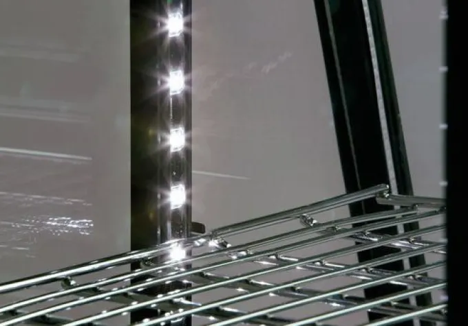 Vitrine Horizontale Réfrigérée à Poser - 100 litres Noire - DeliCool I - Bartscher