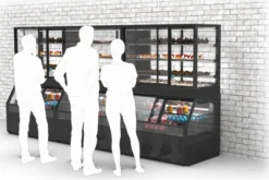 Vitrine Murale Série Integra Combi - Module Supérieur et Inférieur en Version Froid - Sayl