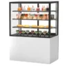 Vitrine Neutre avec Base 100 Serie Integra - 1000 x 600 x 1400 mm et Avec Accès Frontal - Sayl