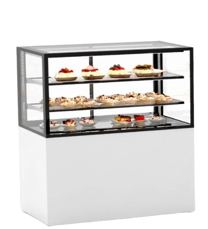Vitrine Neutre avec Base 100 Serie Integra - 1000 x 600 x 1100 mm et Sans Accès Frontal - Sayl
