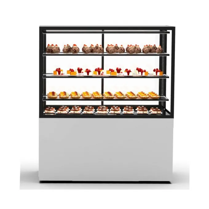 Vitrine Neutre avec Base 100 - 1000 x 600 x 1400 mm et Sans Accès Frontal - 3 étagères Réglables - Sayl