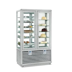 VITRINE NÉGATIVE STATIQUE ET POSITIVE VENTILÉE - 2 PORTES - 1082 L - ISOTECH