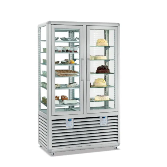 VITRINE NÉGATIVE STATIQUE ET POSITIVE VENTILÉE - 2 PORTES - 1082 L - ISOTECH