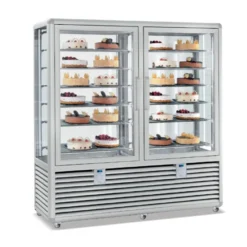 VITRINE NÉGATIVE STATIQUE - 18 GRILLES - 1388 L - ISOTECH