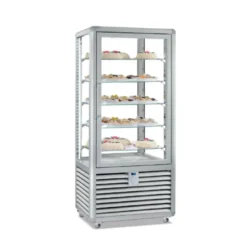 VITRINE POSITIVE VENTILÉE - 15 ÉTAGÈRES VERRE - 1388 L - ISOTECH