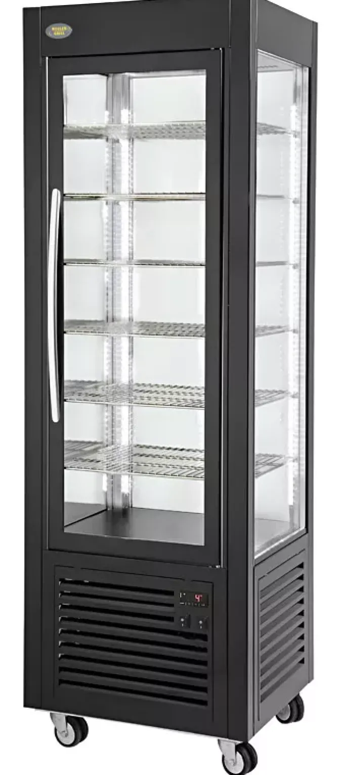 Vitrine professionnelle positive 7 niveaux Roller Grill