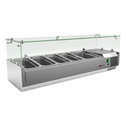 Vitrine refrigerée de comptoir 1x GN 1/2 + 4x GN 1/3 MCH 3140 - Redfox
