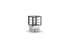 Vitrine Réfrigéré avec Base 60 Integra drop-in Série Cold - 2 Etagères - Sayl