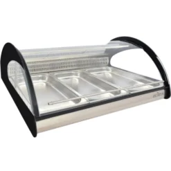 Vitrine Réfrigérée 3 Bacs GN1/1 Spéciale Poissons et Fruits de Mer - Arilex