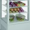 Vitrine Réfrigérée Blanche 68 Litres 0/+12°C