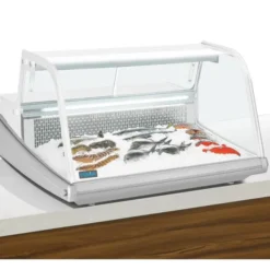Vitrine Réfrigérée de Comptoir à Poisson Série G 255 Litres - Polar