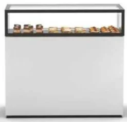 Vitrine Réfrigérée à 4 Faces avec Base 120 - 1200 x 600 x 1150 mm et Sans Accès Frontal - Sayl
