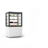 Vitrine Réfrigérée à 4 Faces avec Base 60 Serie Integra - 600 x 600 x 1100 mm et Sans Accès Frontal - Sayl