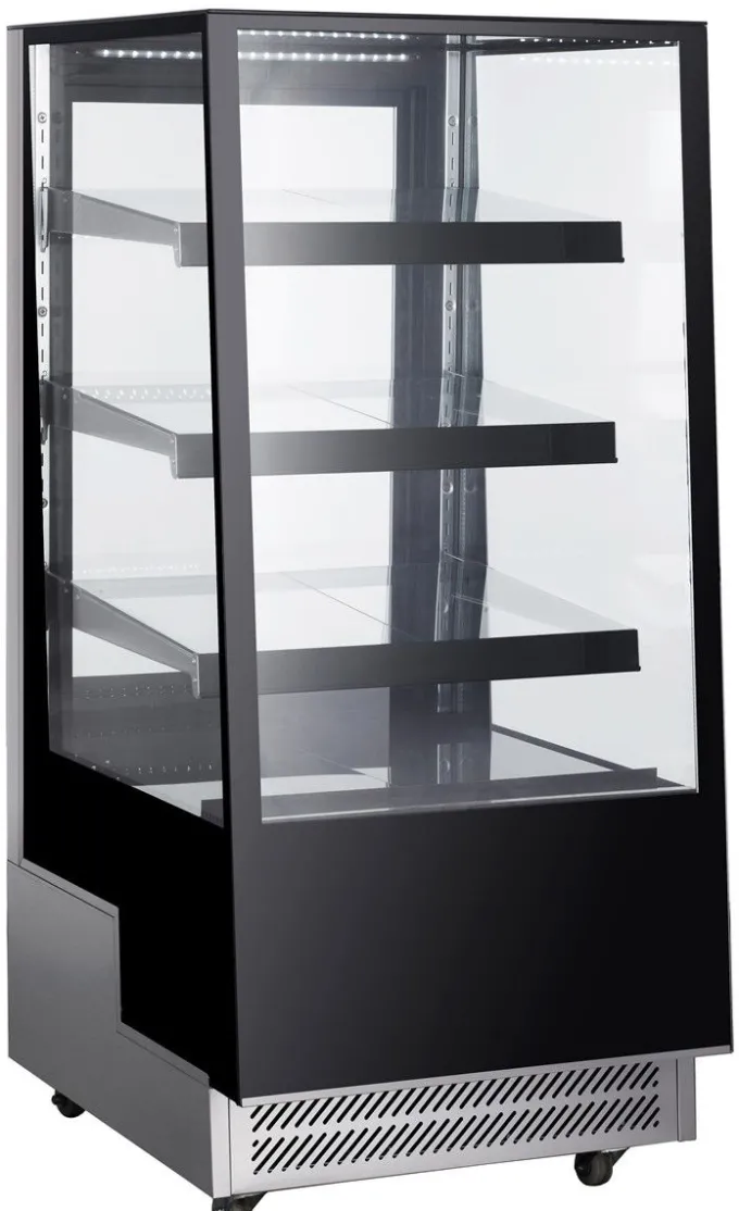 Vitrine Réfrigérée 4 Faces Vitrées - 300 Litres - Combisteel