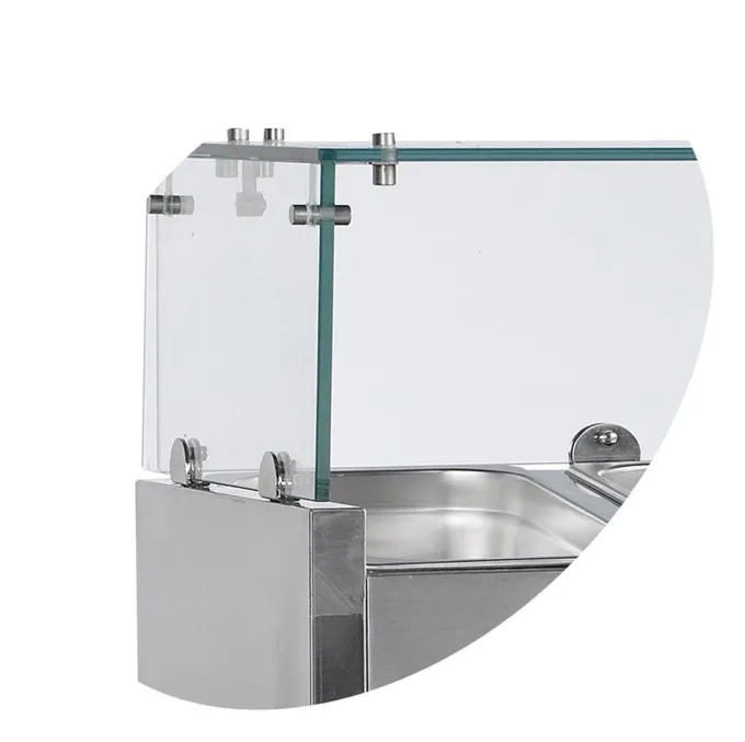 Vitrine Réfrigérée GN1/4 VK33-200 S/S LID - TEFCOLD