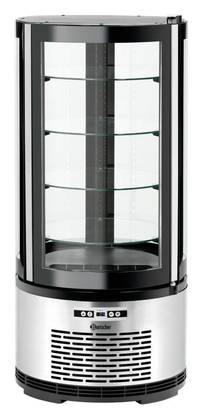 Vitrine Réfrigérée à gâteaux - 4 Vitres - 100 L - Bartscher