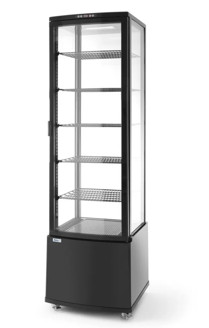 Vitrine réfrigérée 270 litres Arktic Noir 230V/290W - Hendi
