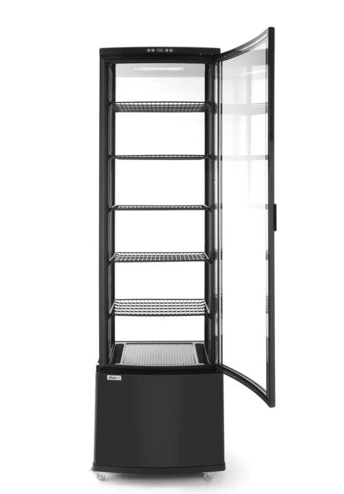 Vitrine réfrigérée 270 litres Arktic Noir 230V/290W - Hendi