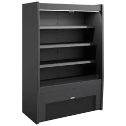 Vitrine Réfrigérée Murale Noire - Largeur 1280mm - Sofraca