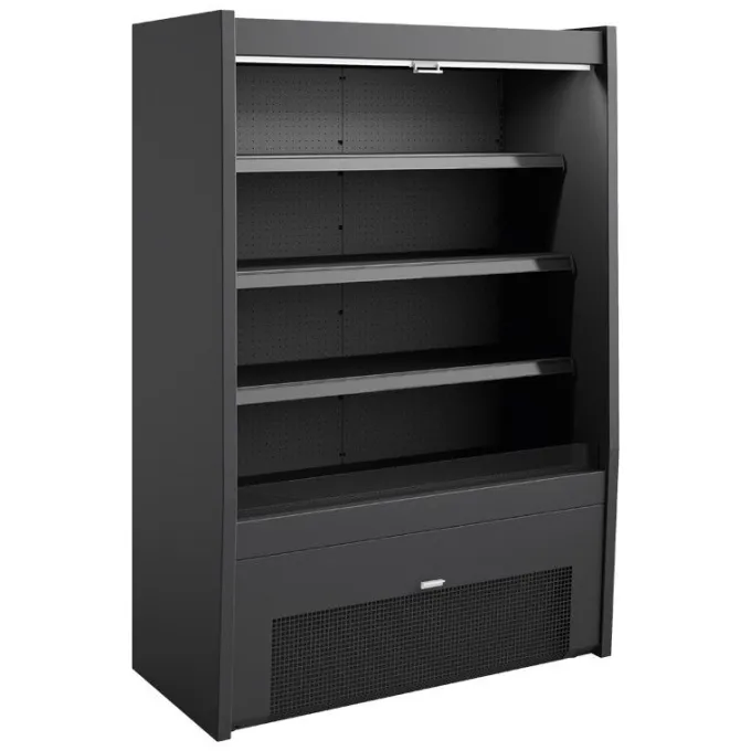 Vitrine Réfrigérée Murale Noire - Largeur 1280mm - Sofraca