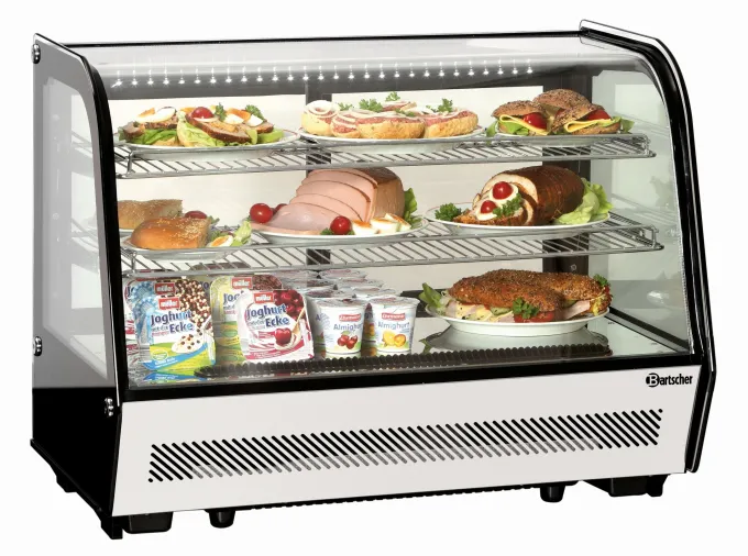 Vitrine Réfrigérée à Poser Éclairage LED - 160 litres - Bartscher