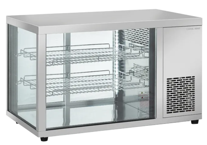 Vitrine Réfrigérée à Poser Libre-Service 128 Litres - Cool Head