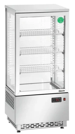 Vitrine Réfrigérée à Poser - 78 L Inox - Bartscher
