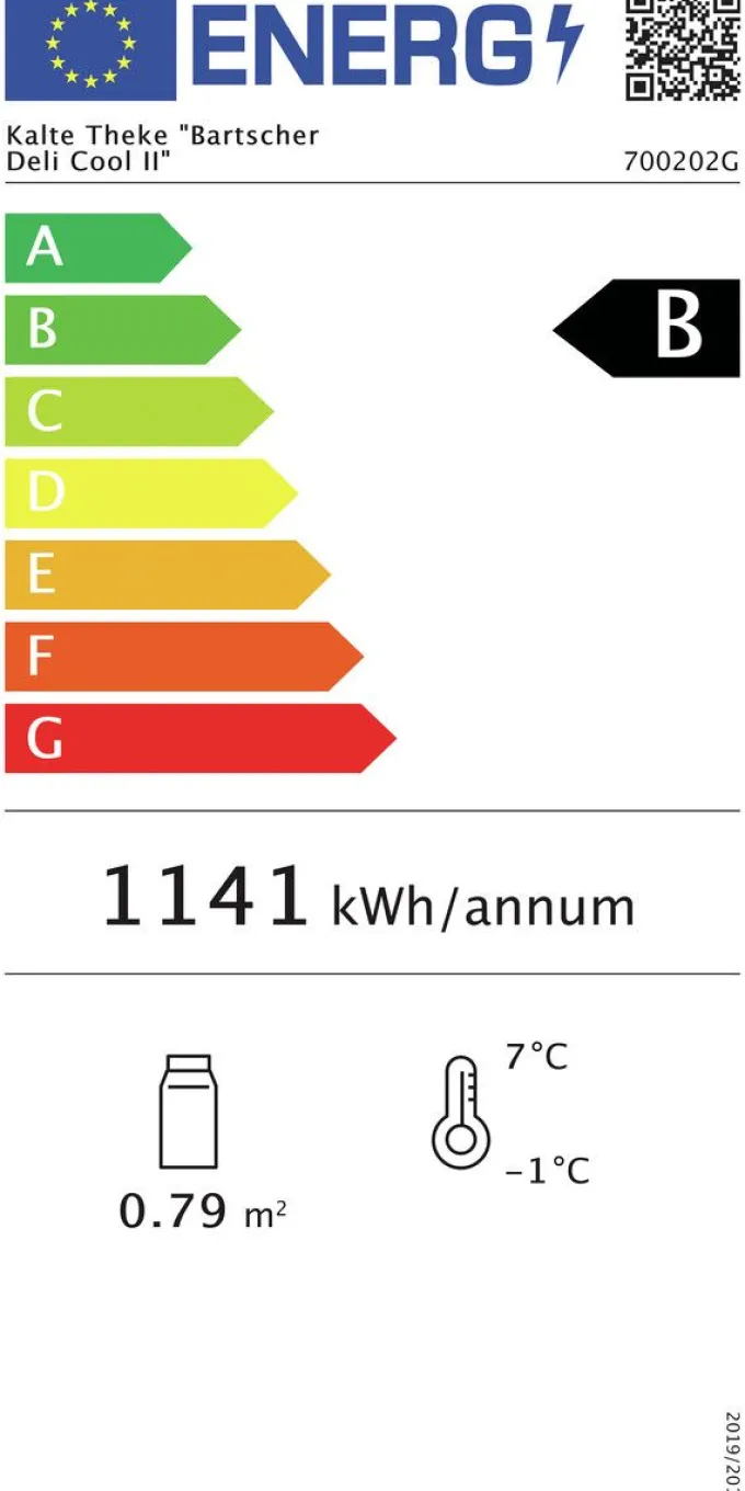 Vitrine Réfrigérée à Poser 120 Litres - DeliCool II - Bartscher