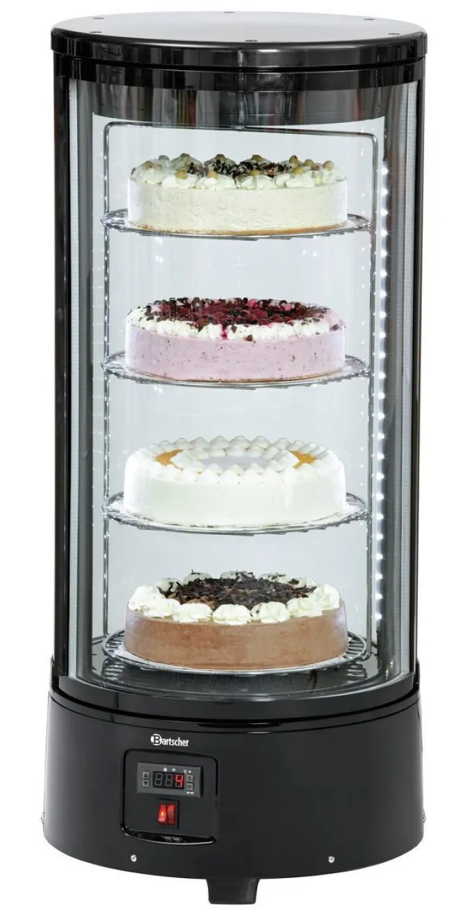Vitrine Réfrigérée à Poser pour Tartes et Gâteaux - 72 L - Bartscher