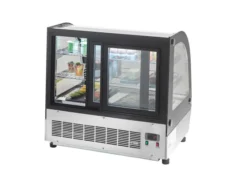 Vitrine Réfrigérée à Poser - Vitre Bombée - 110 Litres - Atosa