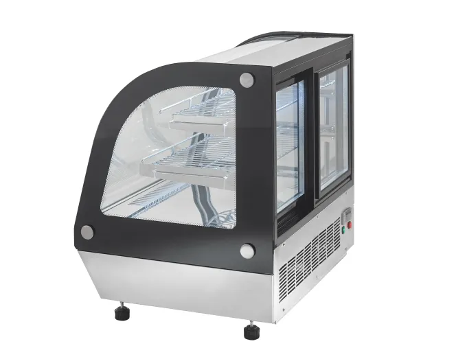 Vitrine Réfrigérée à Poser - Vitre Bombée - 110 Litres - Atosa
