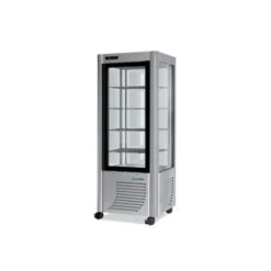 Vitrine Réfrigérée Positive Professionnelle 4 Faces Vitrées - 400 litres - Furnotel