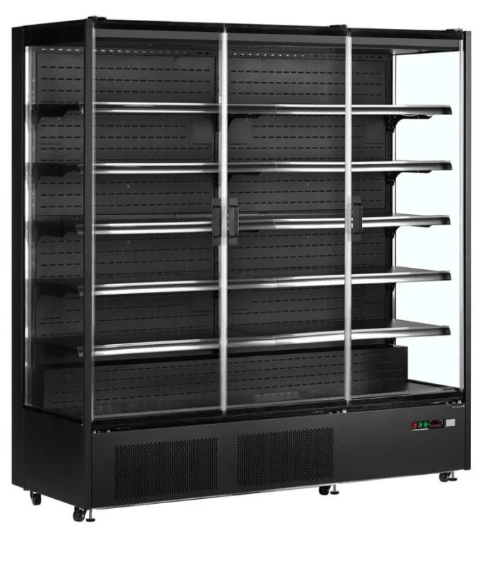 Vitrine réfrigérée pour supermarché à froid positif PC1870B - Tefcold