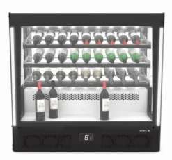 Vitrine Réfrigérée pour Vin Série COMPAK Accès Porte Avant/Arrière - 1015x950 mm - SAYL