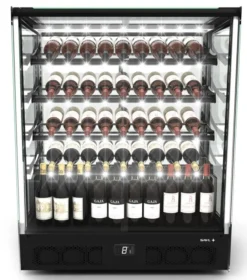 Vitrine Réfrigérée pour Vin Série PAK Accès Porte Avant/Arrière - 1015x1240 mm - SAYL
