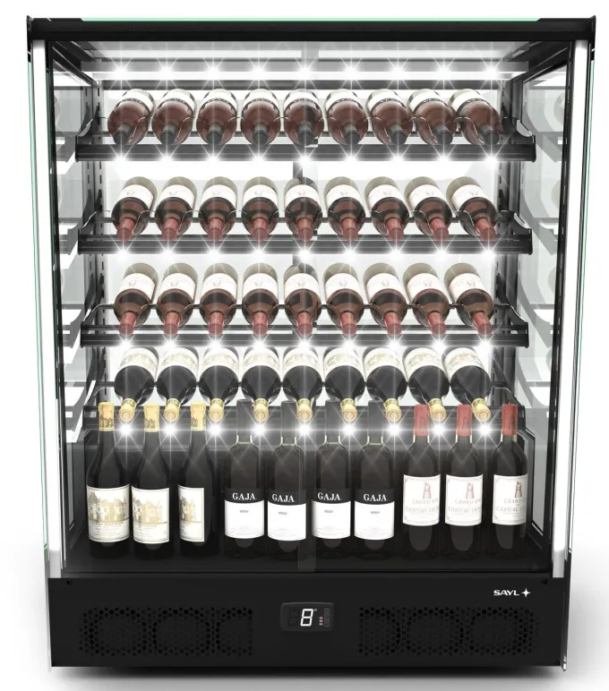 Vitrine Réfrigérée pour Vin Série PAK Accès Porte Avant/Arrière - 1015x1240 mm - SAYL