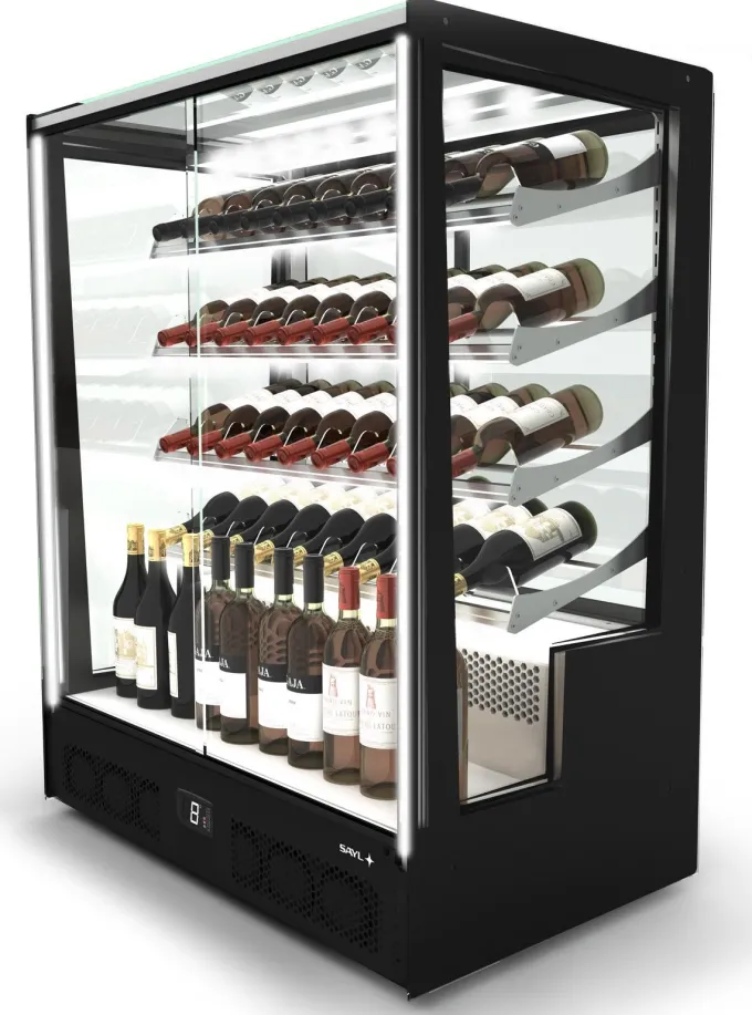 Vitrine Réfrigérée pour Vin Série PAK Accès Porte Avant/Arrière - 1015x1240 mm - SAYL