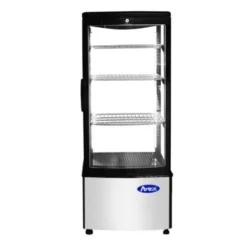 Vitrine Réfrigérée Professionnelle de Présentation 4 Faces Vitrées 88 Litres - ATOSA